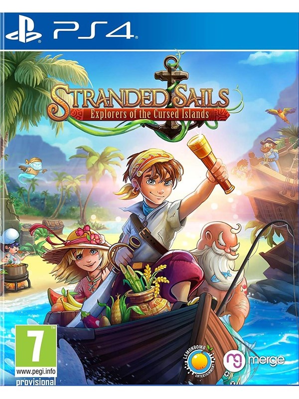 Stranded Sails: Explorers Of The Cursed Islands Sony Playstation 4 Action / Aventyr