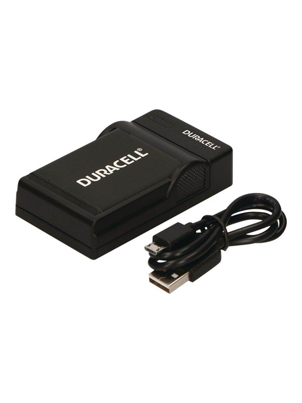 Produktfoto för Duracell DRO5941 Replacement Olympus LI-50B USB Charger - Batteriladdare - svart - för Olympus D-785, TG-860  Stylus Tough TG-810, 860, 870  Stylus Traveller SZ-17  Tough TG-625