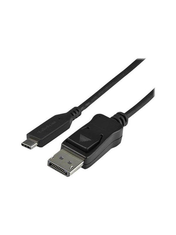 StarTech.com 3.3 ft. (1 m) - USB-C to DisplayPort Adapter Cable - 8K - HBR3 - external video adapter - black