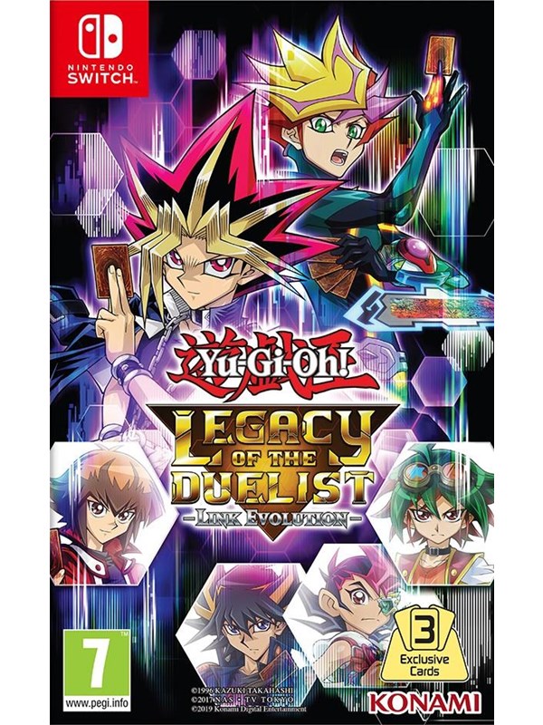 Yu-Gi-Oh! Legacy of the Duelist: Link Evolution (Code in a Box) - Nintendo Switch - Kort