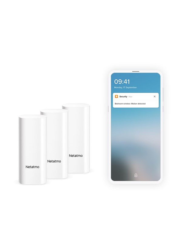 Netatmo Smarta Dörr- och Fönstersensorer 3-pak