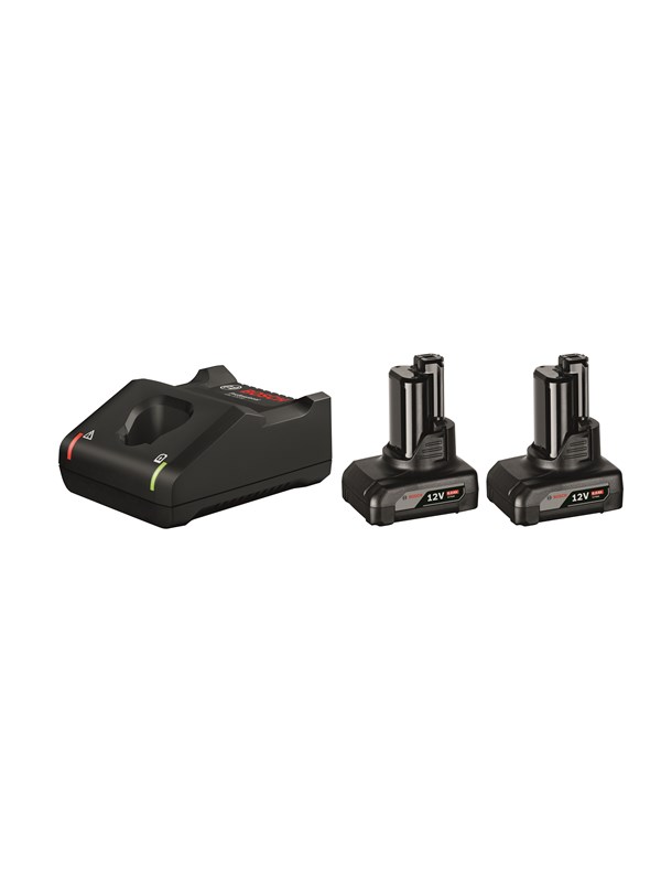 Bosch Professional Blue bosch 12v battery pack 2x6.0ah w/charger