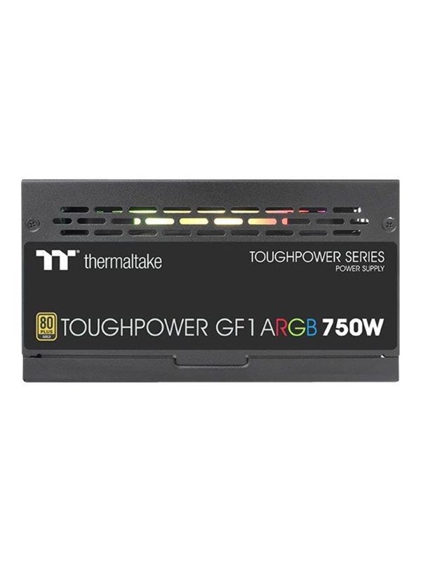 Thermaltake ToughPower GF1 ARGB 750W Strömförsörjning - 750 Watt - ATX - 80 Plus Gold certificate