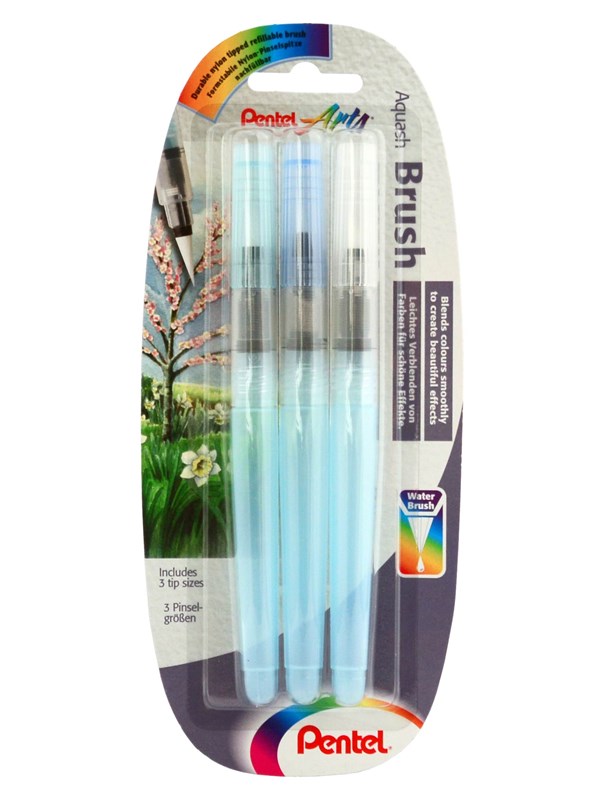 Pentel XFRH/3-BMF Aquash triple set