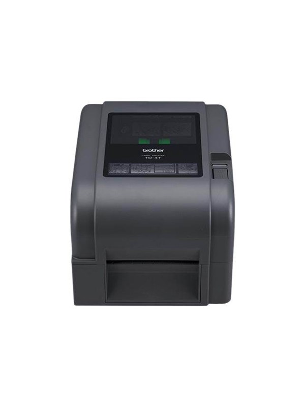 Produktfoto för Brother TD-4520TN - Etikettskrivare - direkt termisk/termisk överföring - Rulle (11 cm) - 300 x 300 dpi - upp till 127 mm/sek - USB 2.0, LAN, USB-värd, RS232C