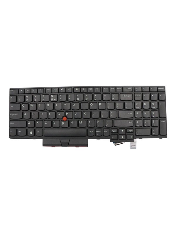 Lenovo Notebook Replacement Keyboard With Trackpoint Ultranav Us International Black Laptop Tagentbord Till Ersattning Universal Svart