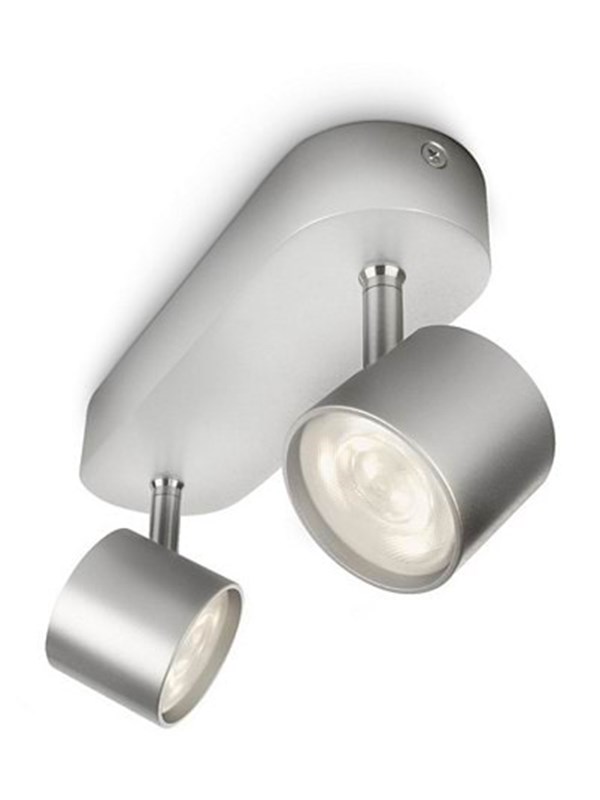 Philips STAR bar/tube LED aluminium 2x4W SELV