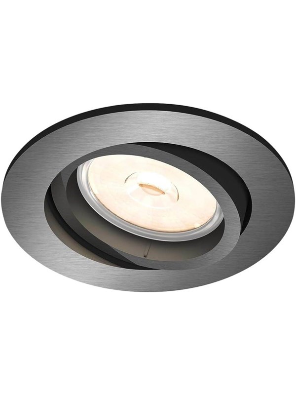 Philips Donegal Recessed Grey 1xnw 230v