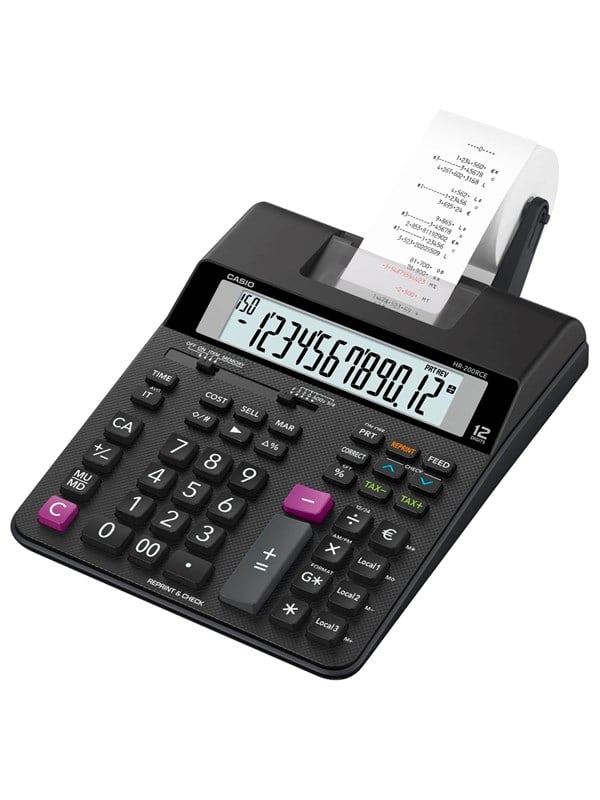 CASIO HR 200RCE printercalculator