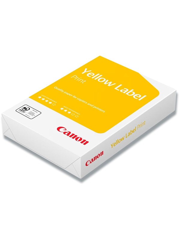 Canon Paper WOP6111 Yellow Label 80gr A4 500ark PEFC