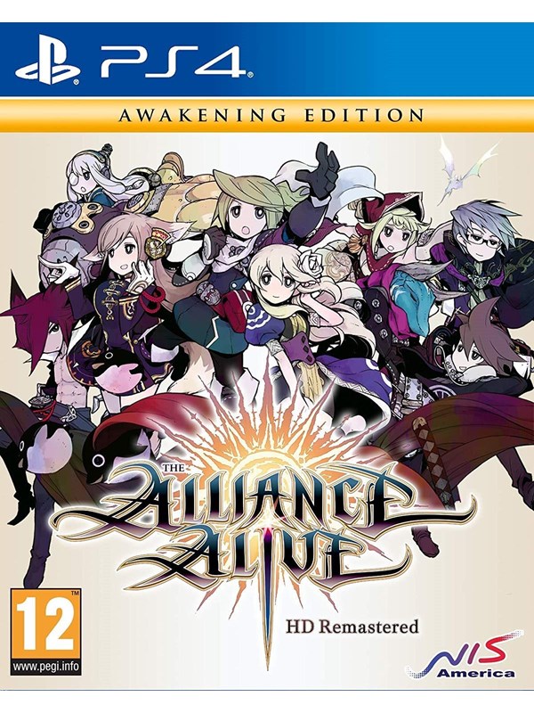 The Alliance Alive Hd Remastered Awakening Editition Sony Playstation 4 Rpg