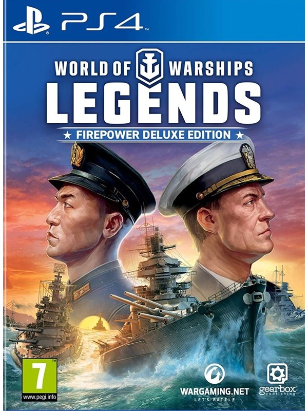 World Of Warships: Legends Firepower Deluxe Edition Sony Playstation 4 Simulator