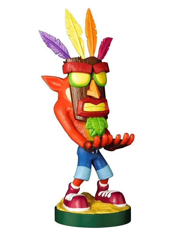 Cable Guys Crash Bandicoot: Crash Aku Aku - Miscellaneous Tillbehör till spelkonsol