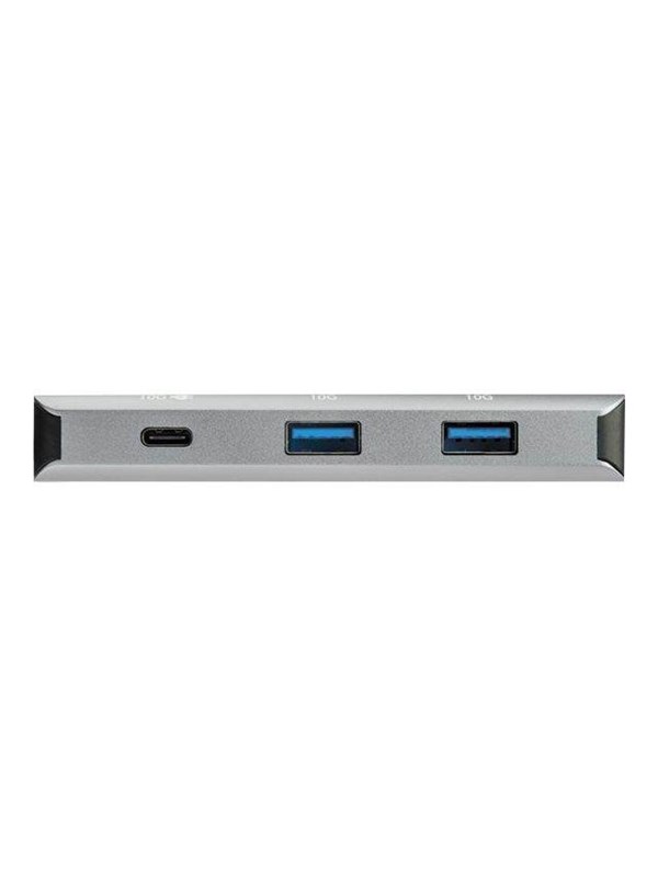 StarTech.com 4-Port USB-C Hub with PD 3.0 - 10Gbps - 3x USB-A & 1X USB-C - hub - 4 ports USB Hub - 4 porte - Grey