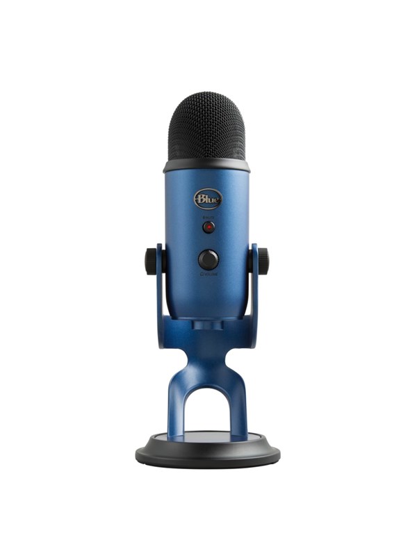 Blue Mic Yeti USB - Midnight Blue - Microphone for Windows PC and Mac