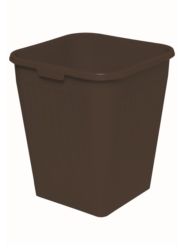Bantex Orth Papperskorg 25 L, Svart