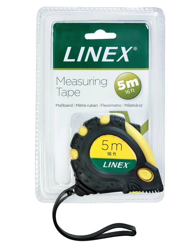 Produktfoto för Linex Måttband MT500 5m