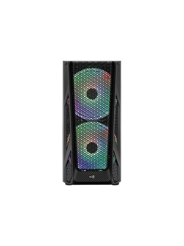 AeroCool AirHawk Duo ARGB bk ATX - Chassi - Tower - Svart