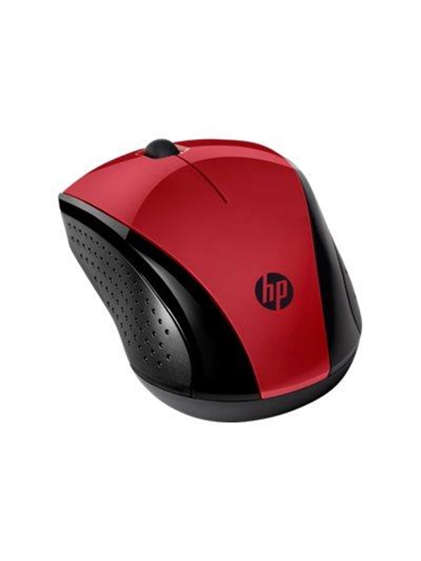 HP 220 - Mouse - 3 knappar - Röd