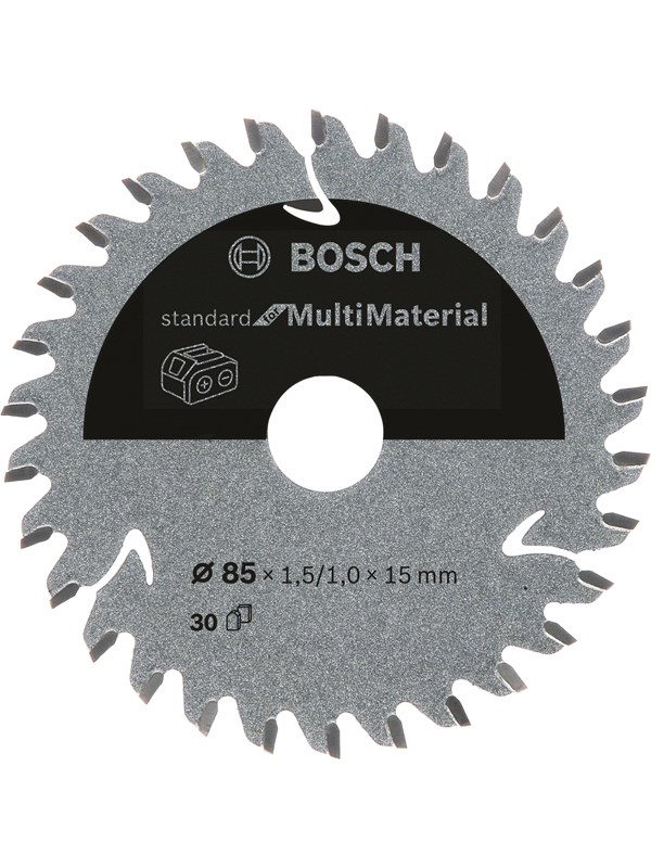 Produktfoto för Bosch RUNDSAVKLINGE ACCU STD MULTIMT 85X15X30T
