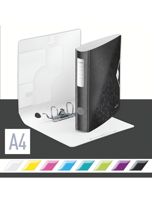 Leitz LAF-pärm  Active PP WOW A4/60mm Svart - Köp för SEK 100 - Spara 29%