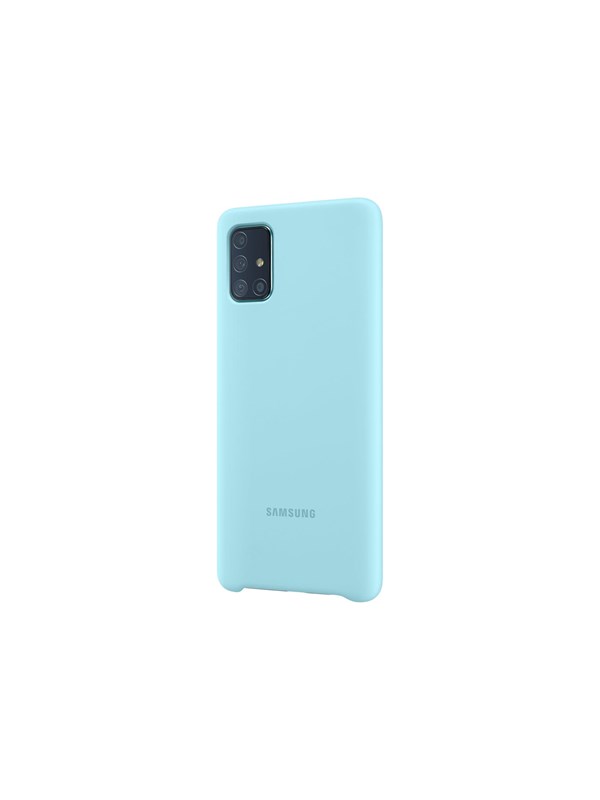 Samsung Galaxy A71 Silicone Cover Blue