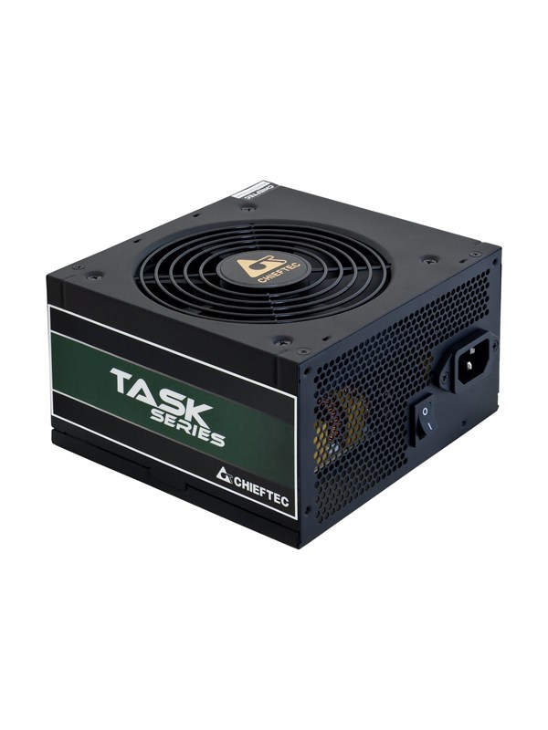 Chieftec TASK Series Strömförsörjning - 600 Watt - 120 mm - ATX - 80 Plus Bronze certificate