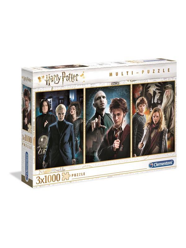 Clementoni 3x1000 pcs. High Quality Collection Harry Potter Golv