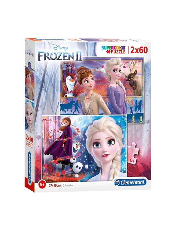 Clementoni 2x60 Puzzles Kids Frozen 2