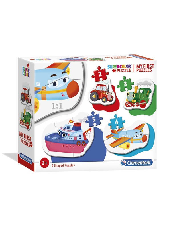 Clementoni My First Puzzles - Vehicles Golv