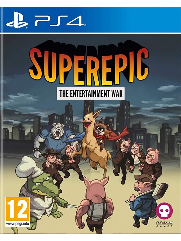 Superepic: The Entertainment War Sony Playstation 4 Plattformsspelare