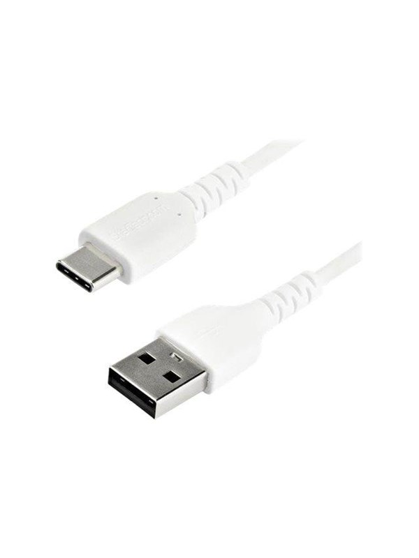StarTech.com 2 m / 6.6ft. USB 2.0 to USB C Cable - White - Aramid Fiber - USB-C cable - 2 m