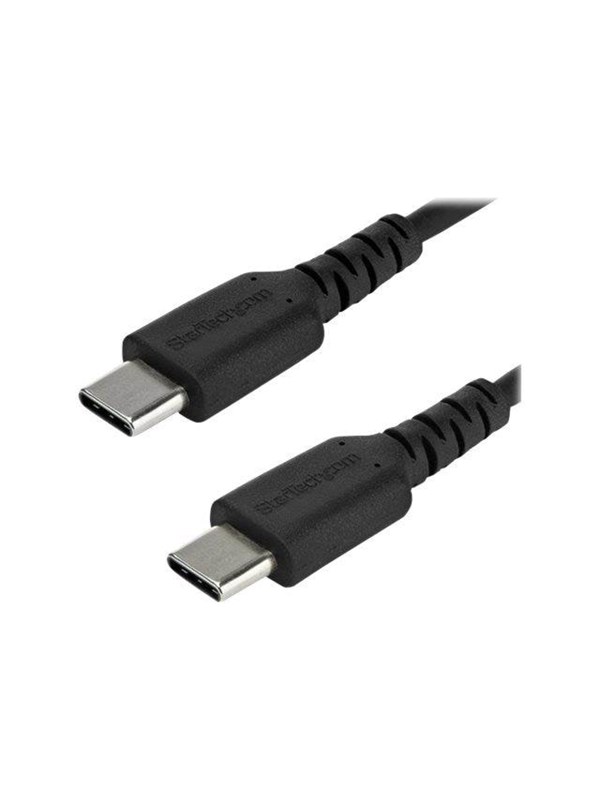 StarTech.com 1 m / 3.3ft. USB C Cable - Black - Aramid Fiber - USB-C cable - 1 m