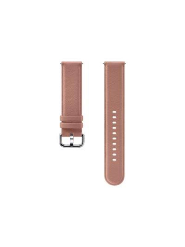 Samsung Galaxy Watch Active2 Leather Strap Rose Gold