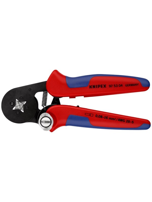 KNIPEX Självinställande presstänger för ändhylsor, med sidoinföring