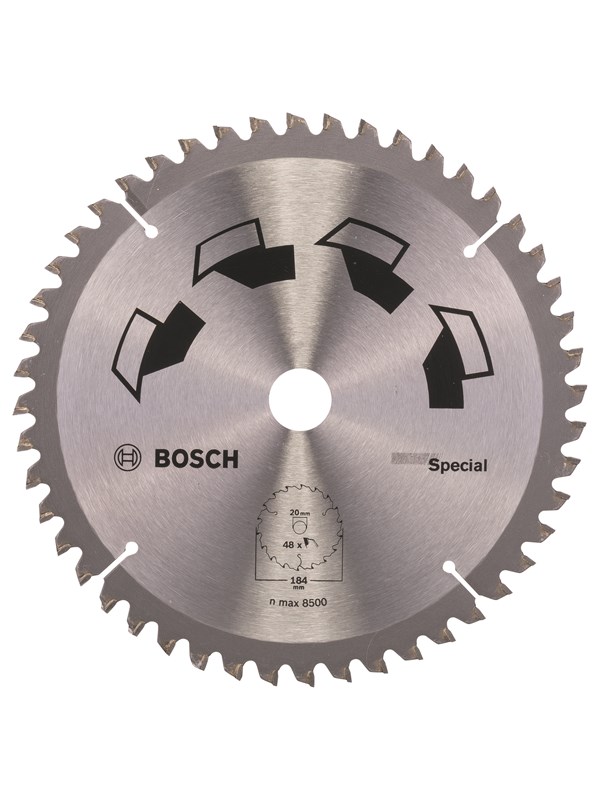 Bosch Cirkelsågklinga SPECIAL D= 184 mm; borrhål= 16 mm; K= 48