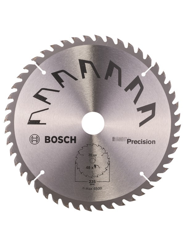 Bosch Cirkelsågklinga PRECISION D= 235 mm; borrhål= 30 mm; K= 48