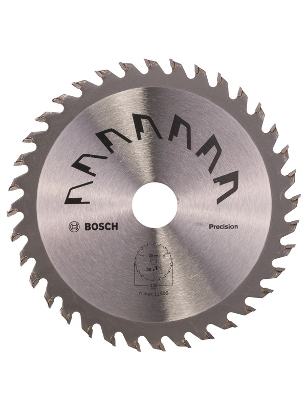 Bosch Cirkelsågklinga PRECISION D= 130 mm; borrhål= 20 mm; K= 34