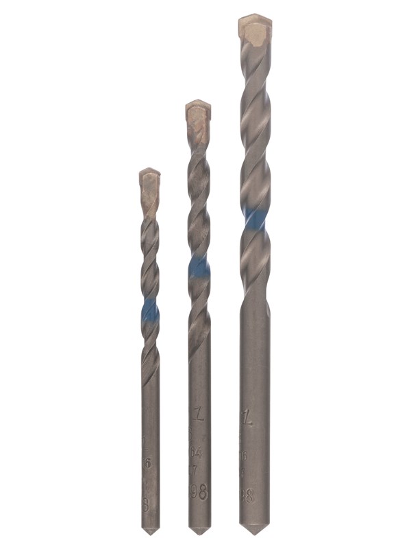 Bosch 3-delars betongborrsats 5,0 x 85; 6,0 x 100; 8,0 x 120