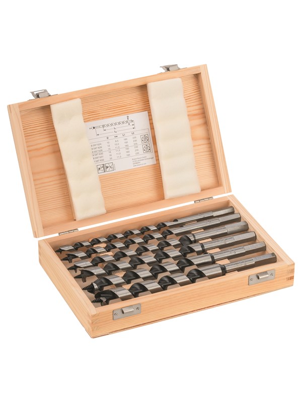Bosch 6-delars spiralborrsats 10; 12; 14; 16; 18; 20 mm/235 mm