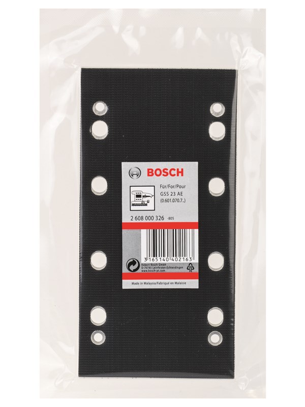 Bosch Slipplatta 185 x 93 mm