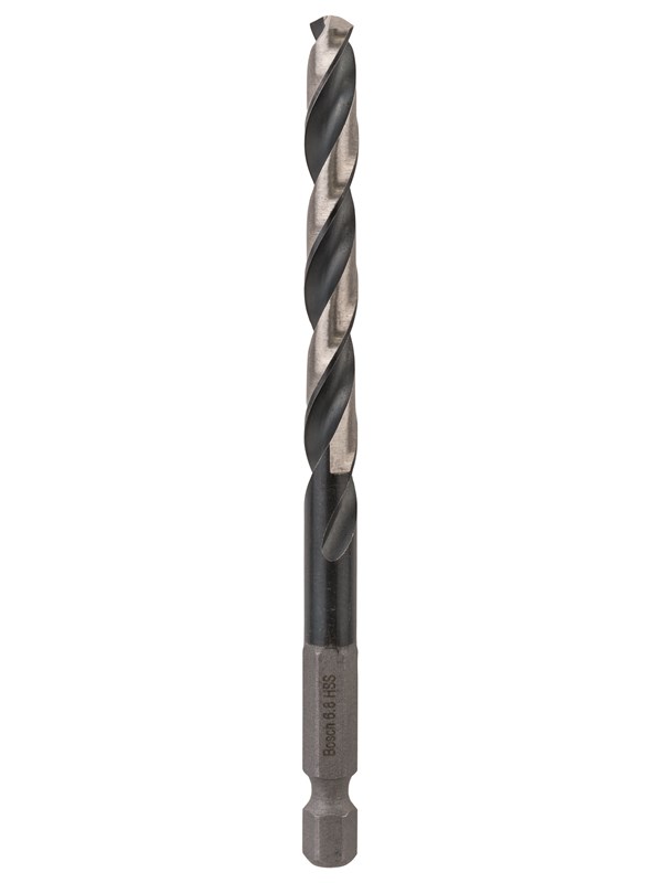 Bosch HSS spiralborrbit med sexkantsskaft 6,8 mm 6.8 x 69 x 109 mm