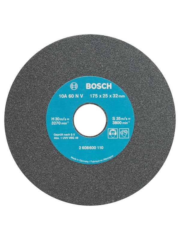 Bosch Slipskiva till bänkslipar 175 mm, 32 mm, 60