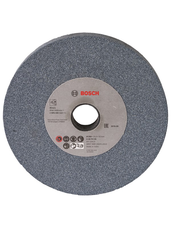 Bosch Slipskiva till bänkslipar 200 mm, 32 mm, 60