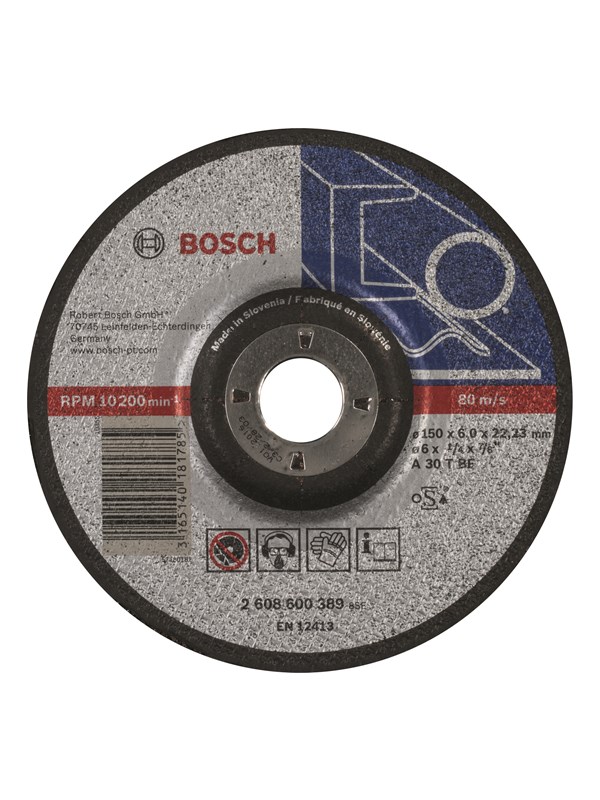Bosch Försänkt navrondell, Expert for Metal A 30 T BF, 150 mm, 6,0 mm