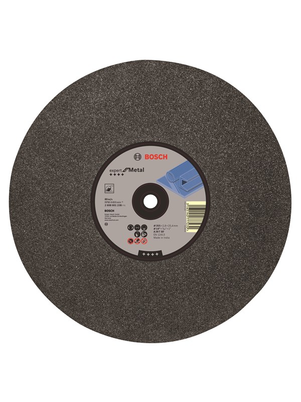 Bosch Rak kapskiva, Expert for Metal A 30 T BF, 355 mm, 2,8 mm