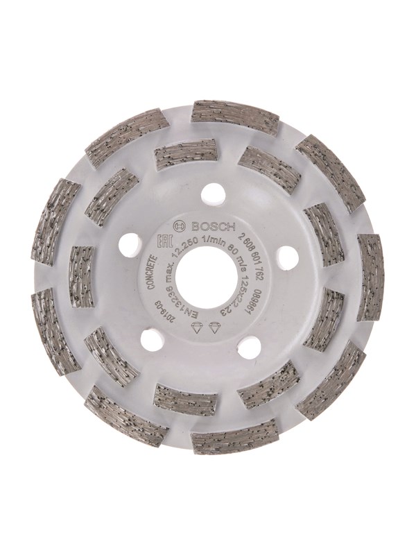 Bosch Diamantslipskivor Expert for Concrete med lång livslängd 125 × 22,23 × 5 mm