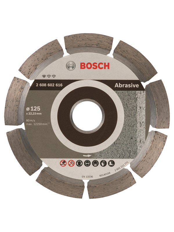 Bosch Diamantkapskiva Standard for Abrasive 125 x 22,23 x 6 x 7 mm
