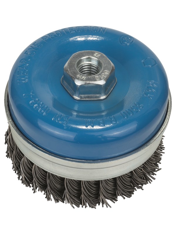 Bosch Ståltrådsborste, virad tråd, 75 stål, M10 75 mm, 0,5 mm, M10