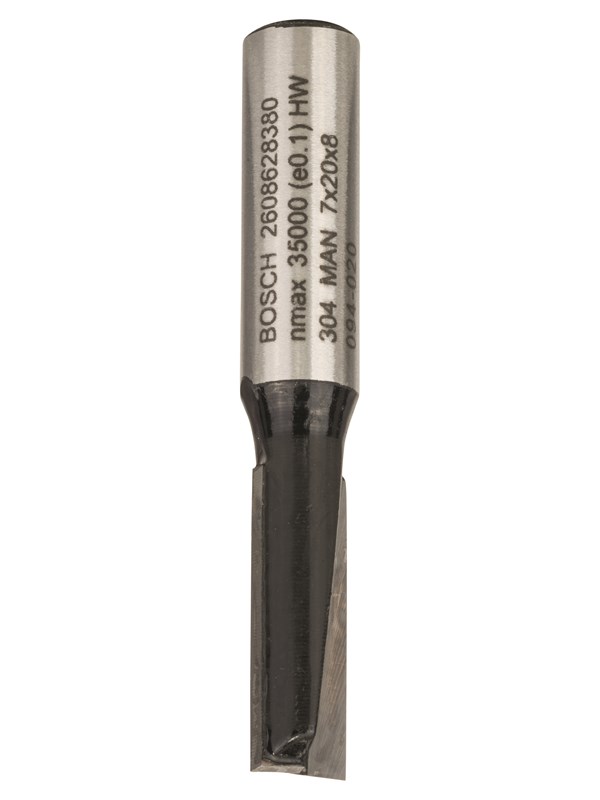 Bosch Notfräs, 8 mm, D1 7 mm, L 20 mm, G 51 mm 8 mm, D1 7 mm, L 20 mm, G 51 mm